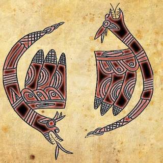 Horned Serpent wallpaper