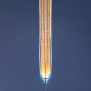 Contrail wallpaper