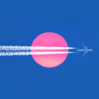 Contrail wallpaper