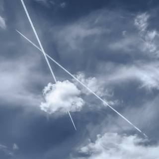 Contrail wallpaper