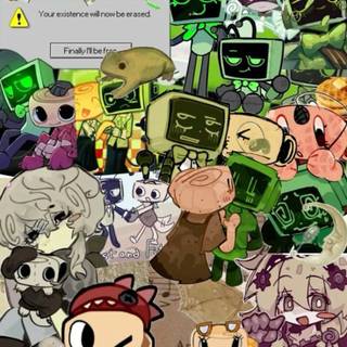 Shelly and Vee wallpaper