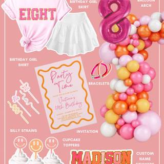 Birthday preppy wallpaper