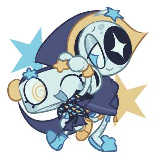 Astro and Vee wallpaper