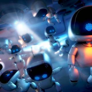 Astrobot desktop wallpaper