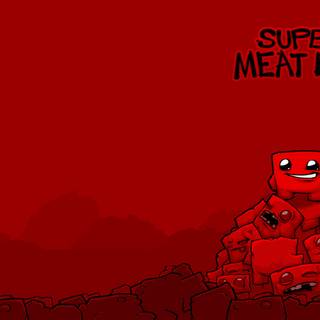 Super Meat Boy desktop wallpaper