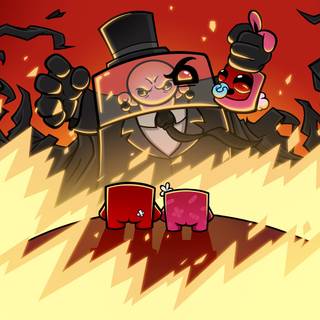 Super Meat Boy desktop wallpaper