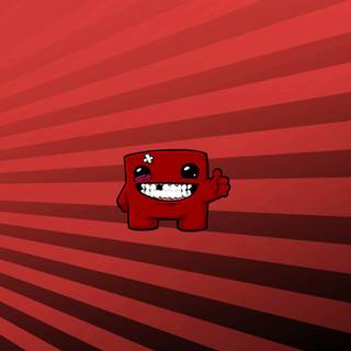 Super Meat Boy desktop wallpaper