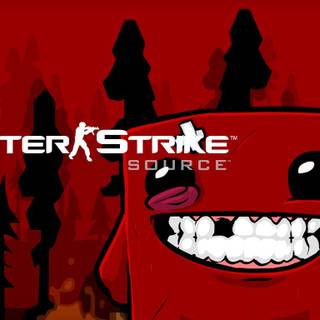 Super Meat Boy desktop wallpaper