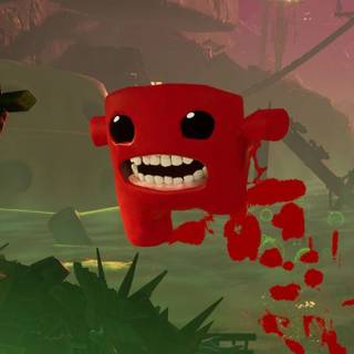 Super Meat Boy desktop wallpaper