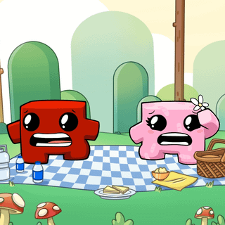 Super Meat Boy desktop wallpaper