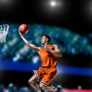 Basketball player 4k desktop wallpaper