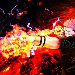 Sukuna Fuga desktop wallpaper