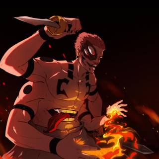 Sukuna Fuga desktop wallpaper