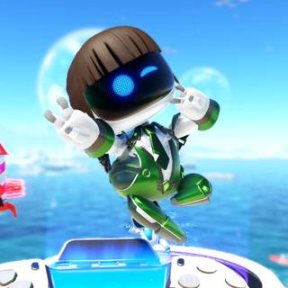 Astrobot desktop wallpaper