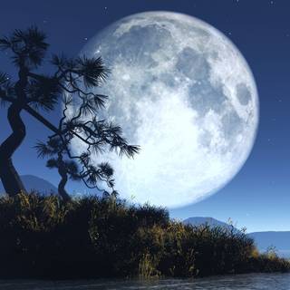 Beautiful moon wallpaper