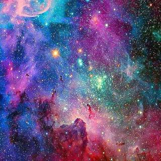 Colorful galaxy wallpaper