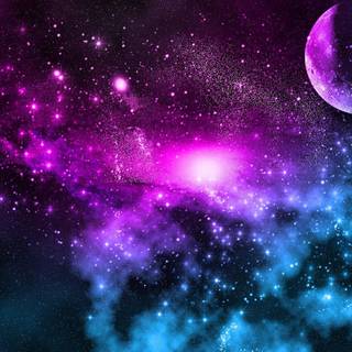 Colorful galaxy wallpaper