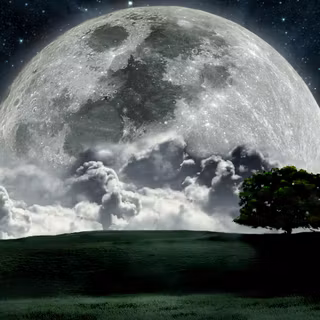 Beautiful moon wallpaper
