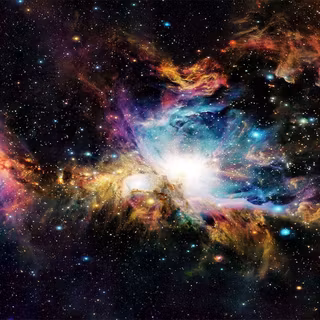 Colorful galaxy wallpaper