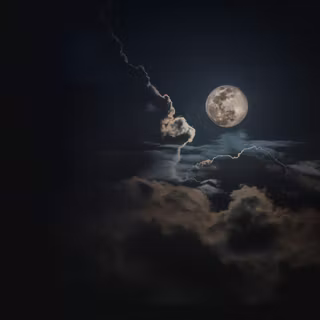 Beautiful moon wallpaper