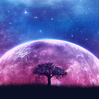 Beautiful moon wallpaper