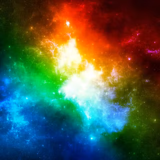 Colorful galaxy wallpaper