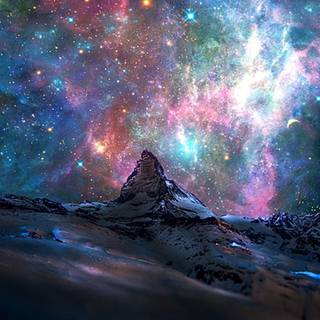 Colorful galaxy wallpaper