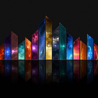 Colorful galaxy wallpaper