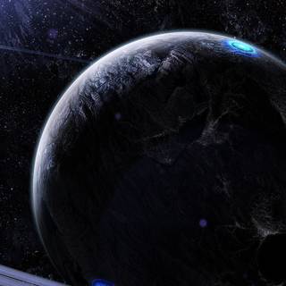 Black planet wallpaper