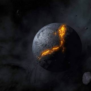 Black planet wallpaper