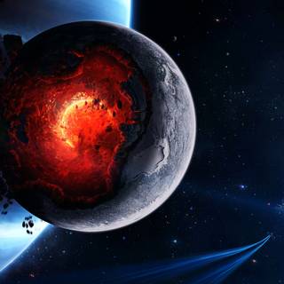 Black planet wallpaper