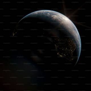 Black planet wallpaper
