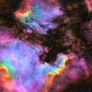 Colorful galaxy wallpaper