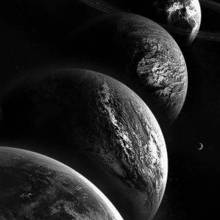 Black planet wallpaper