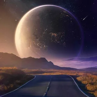 Beautiful moon wallpaper