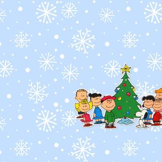 Winter Snoopy PC wallpaper