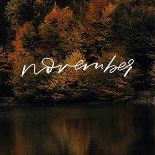 Autumn November iPad wallpaper