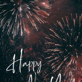New Year 2026 iPhone wallpaper
