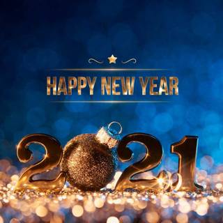 New Year message wallpaper