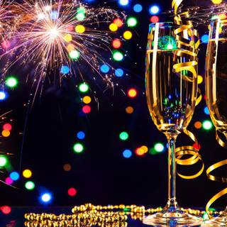 Happy New Year's Eve desktop wallpaper