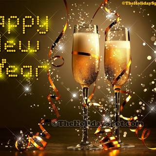 Happy New Year's Eve desktop wallpaper