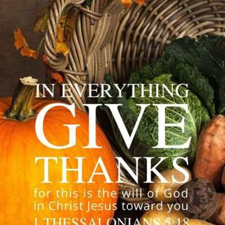 Thanksgiving Jesus wallpaper