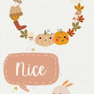 Cute Thanksgiving Kawaii wallpaper