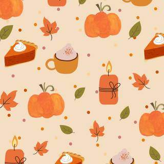 Coquette Thanksgiving wallpaper