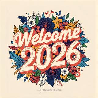 Welcome 2026 wallpaper