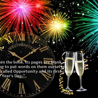 Happy New Year's Eve desktop wallpaper