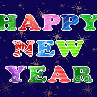 Laptop Happy New Year wallpaper