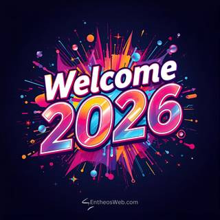 Welcome 2026 wallpaper