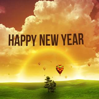 Laptop Happy New Year wallpaper