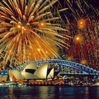 Laptop Happy New Year wallpaper